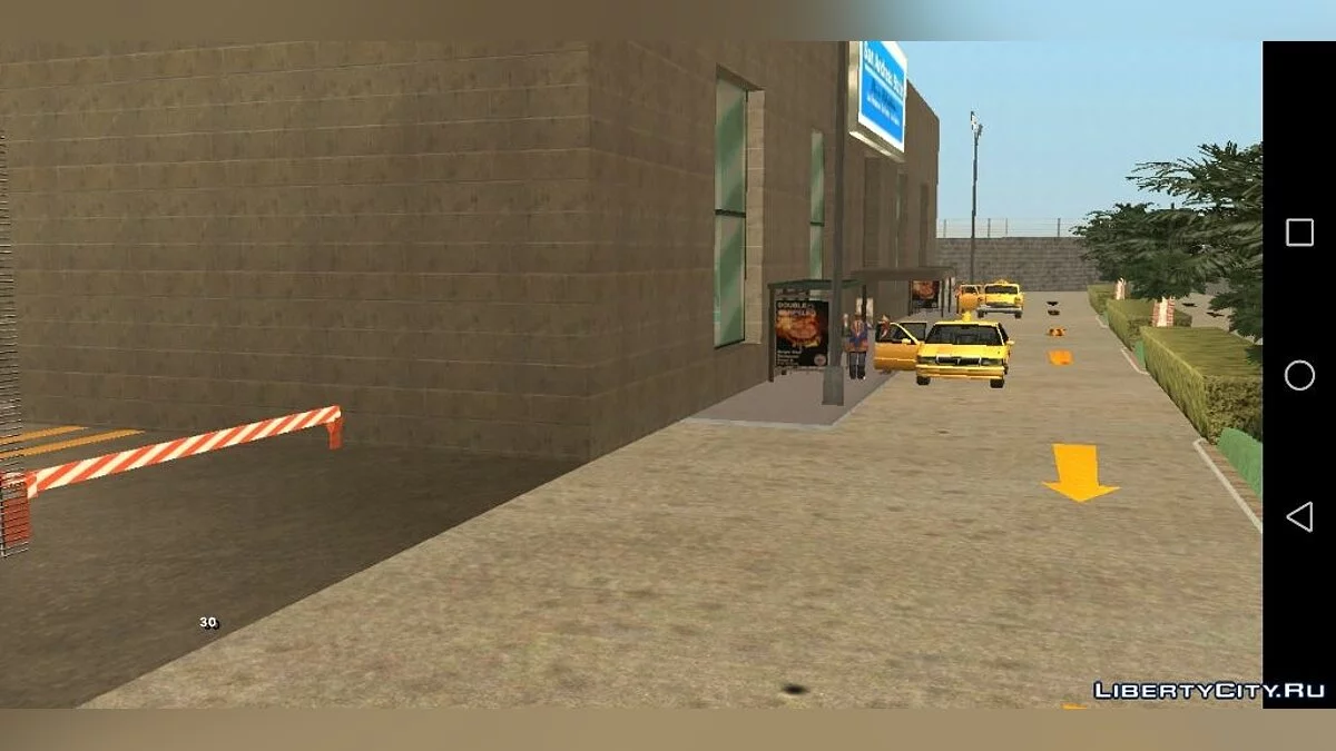 Bus Station in Los Santos / GTA San Andreas (iOS, Android)