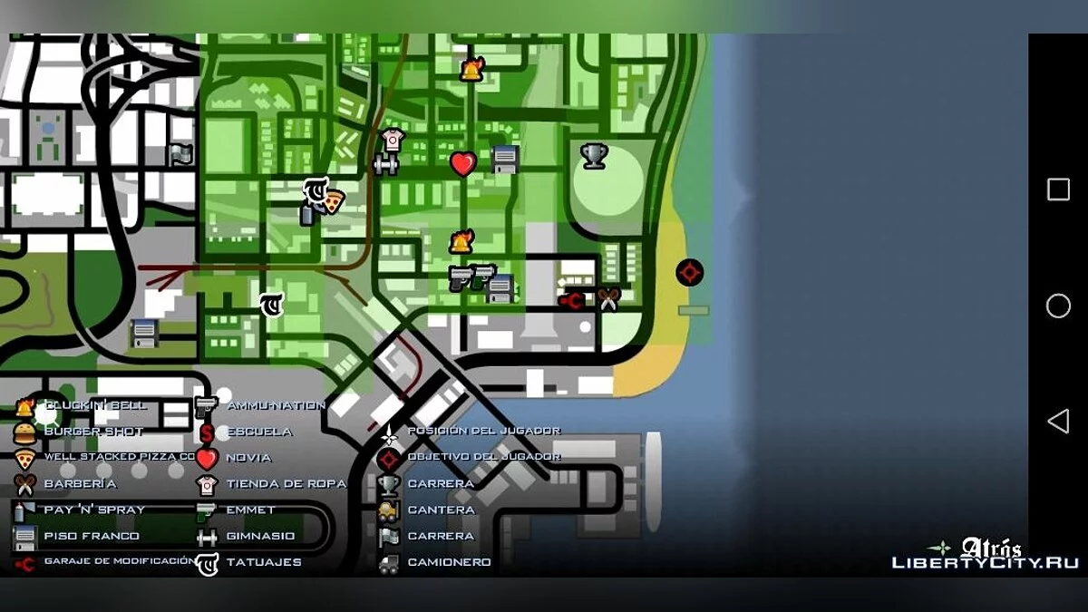 Bus Station in Los Santos / GTA San Andreas (iOS, Android)
