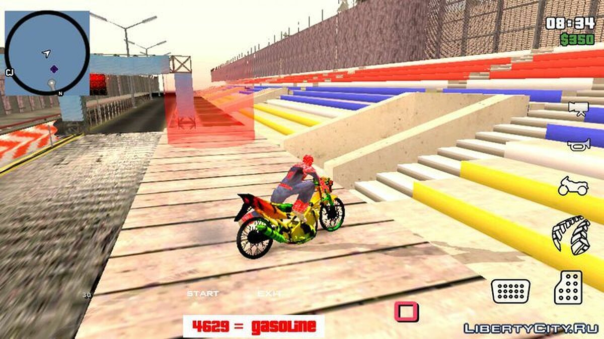 Download drag racing for GTA San Andreas (iOS, Android)