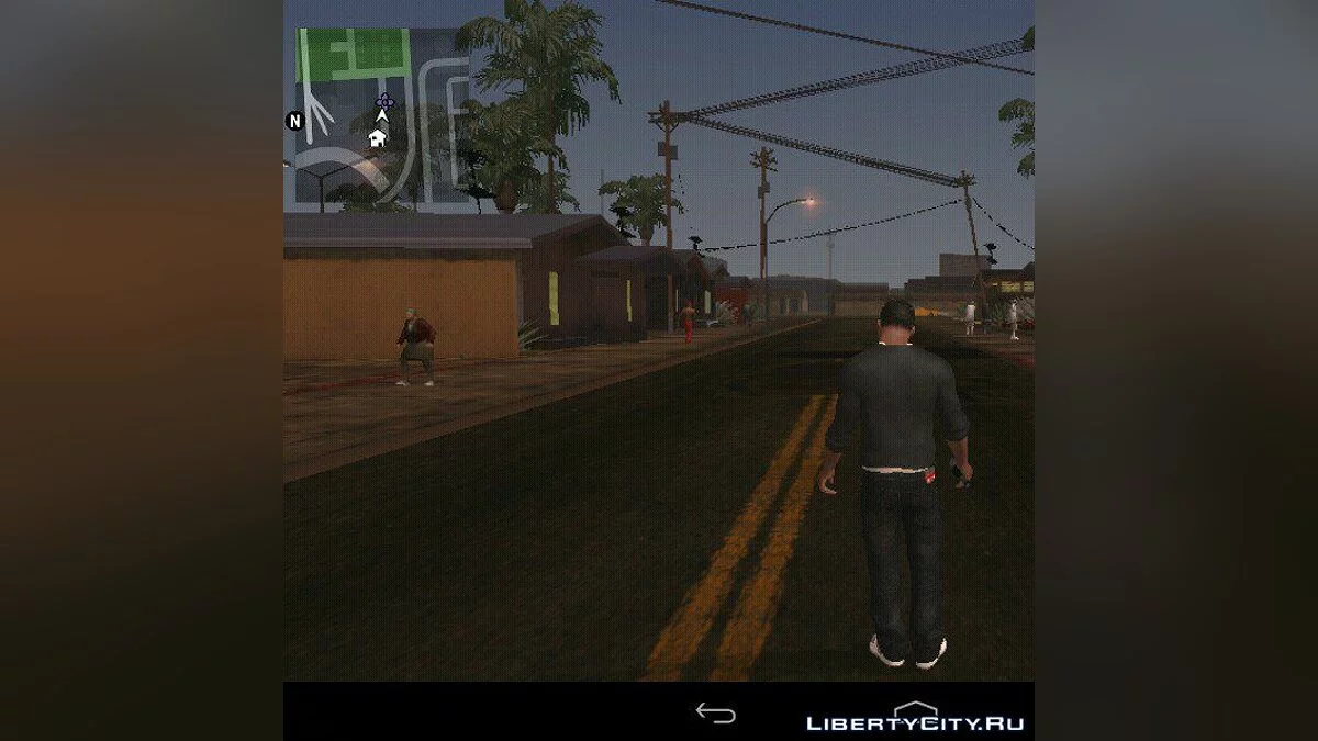 HUD from Watchdogs / GTA San Andreas (iOS, Android)