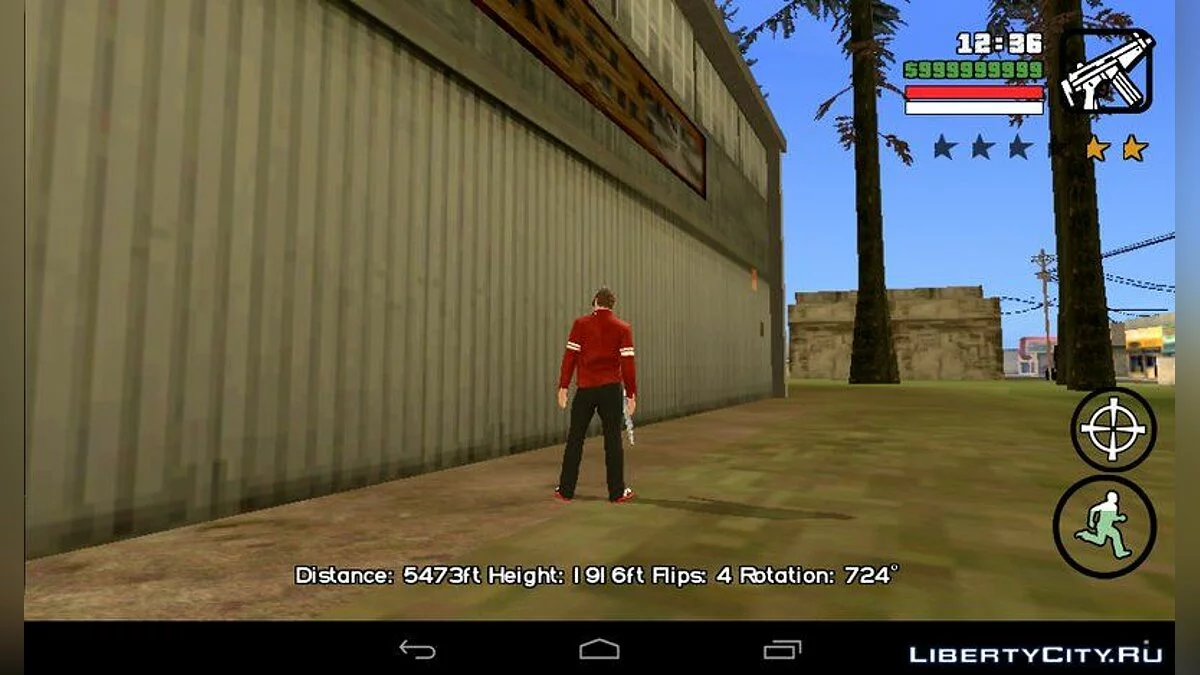 Invisible Radar and HUD / GTA San Andreas (iOS, Android)