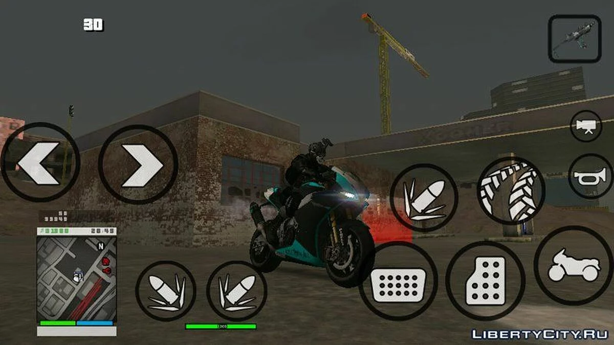 Новий HUD / GTA San Andreas (iOS, Android)