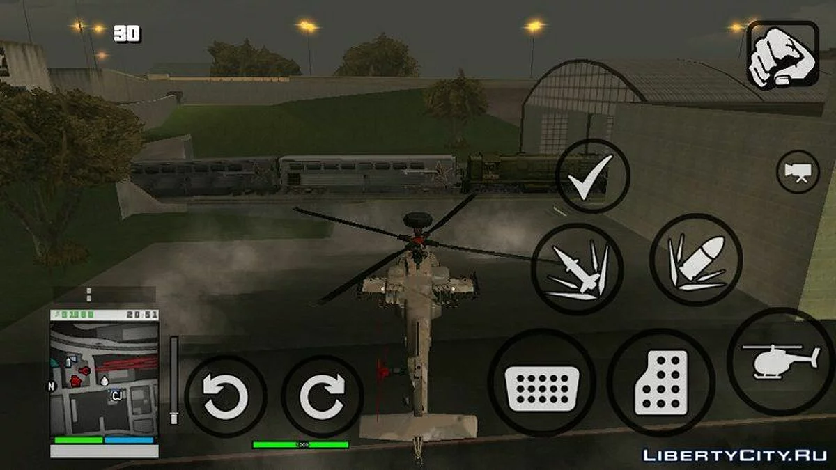 Новий HUD / GTA San Andreas (iOS, Android)