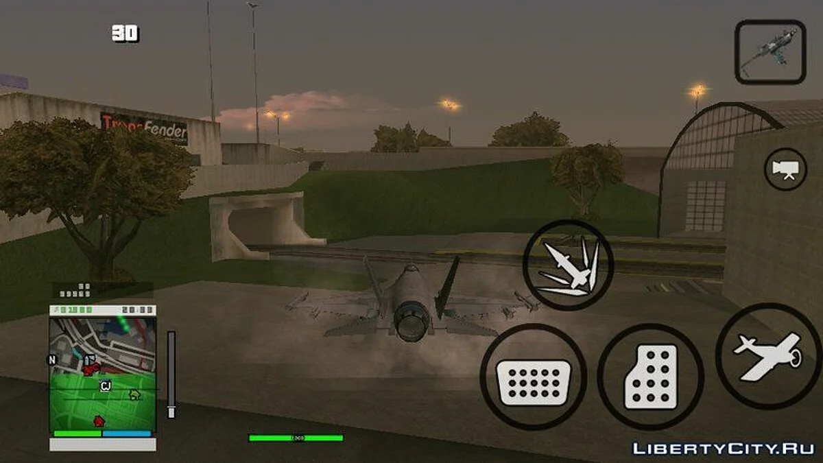 Новий HUD / GTA San Andreas (iOS, Android)