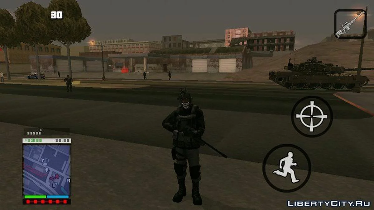 Новий HUD / GTA San Andreas (iOS, Android)