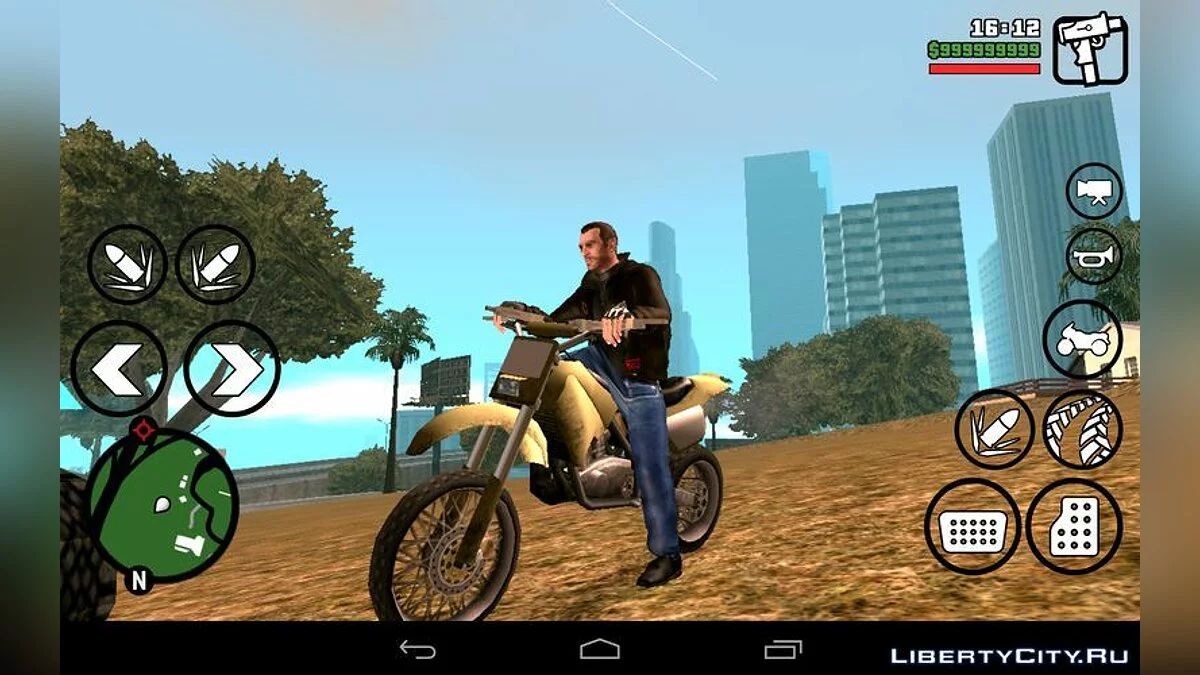 Radar from PC version of GTA San Andreas / GTA San Andreas (iOS, Android)