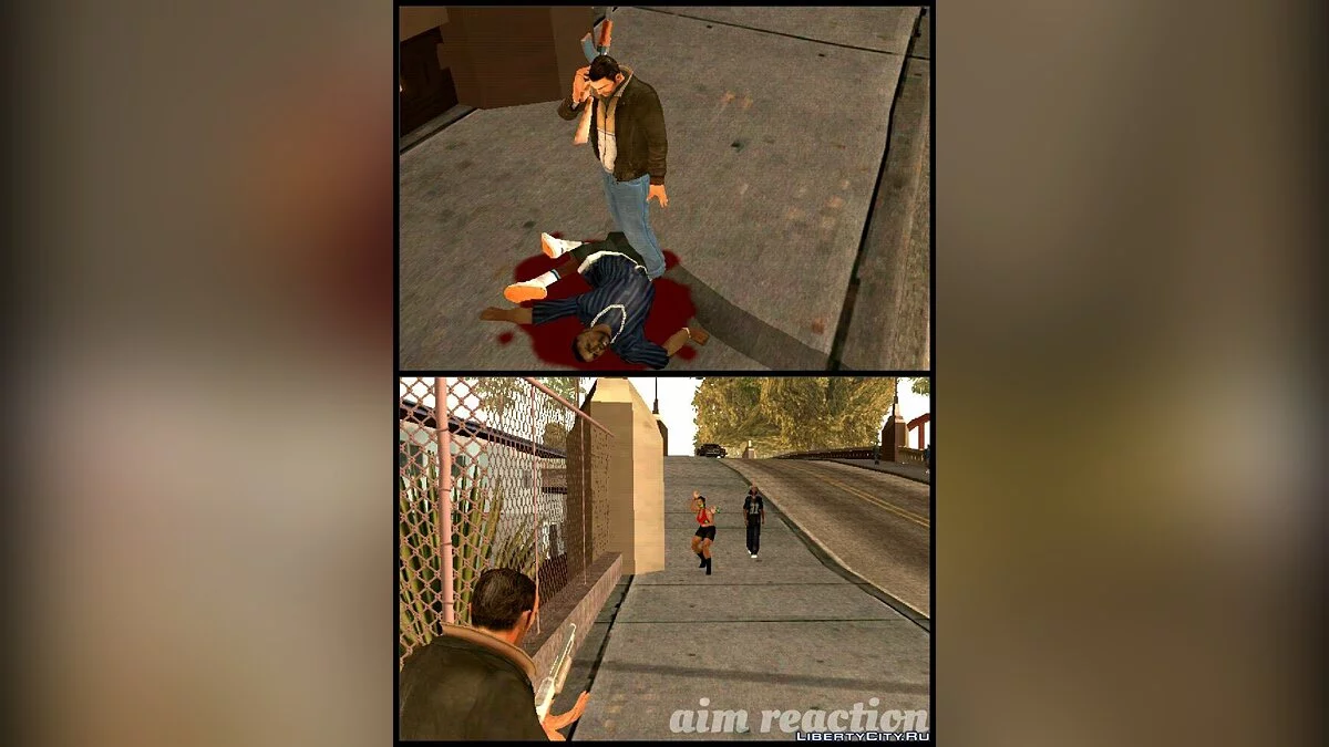 Realistic Animations / GTA San Andreas (iOS, Android)