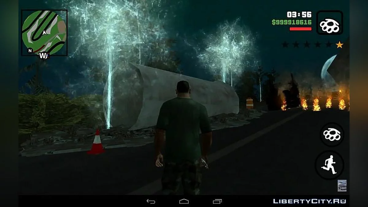 Barrière routière / GTA San Andreas (iOS, Android)