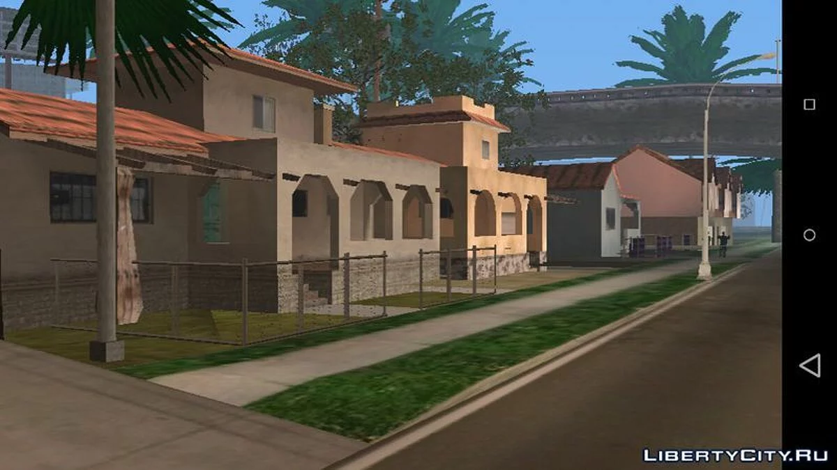 Grove Street seperti di GTA 5 / GTA San Andreas (iOS, Android)