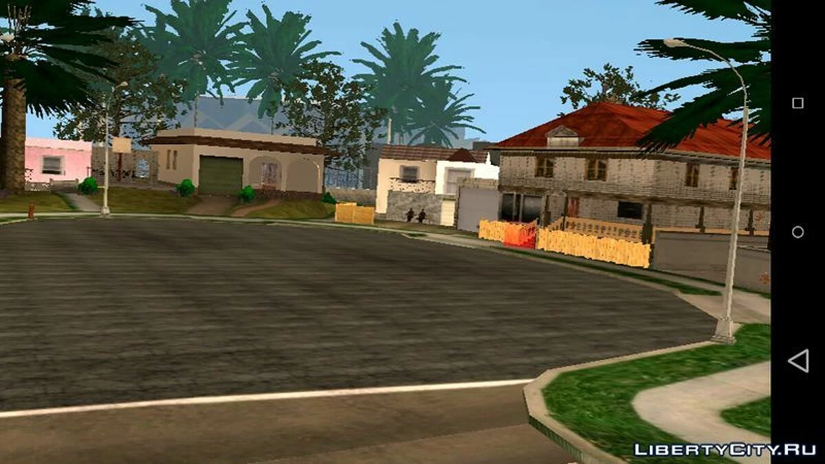 Grove Street seperti di GTA 5 / GTA San Andreas (iOS, Android)