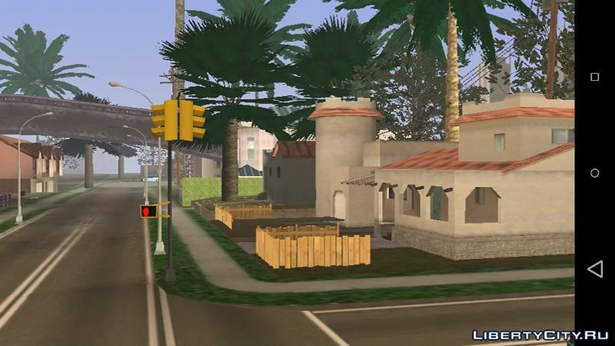 Grove Street seperti di GTA 5 / GTA San Andreas (iOS, Android)