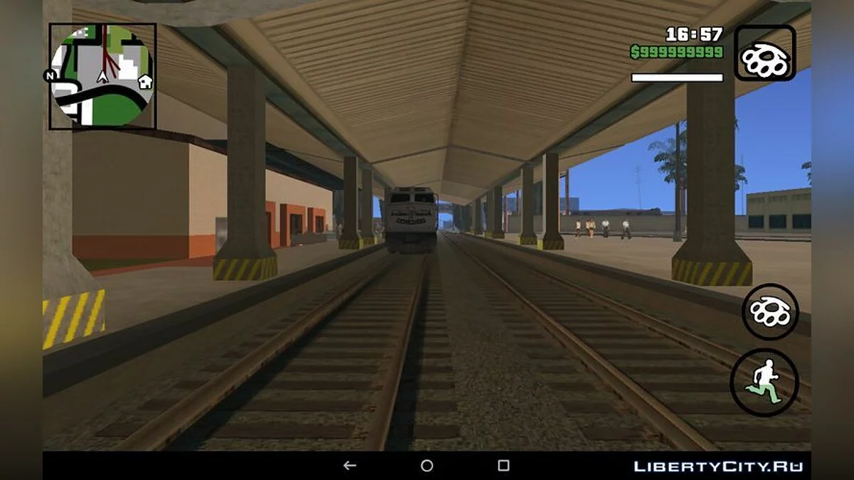 محطة يونيتي المحدثة / GTA سان أندرياس (iOS، أندرويد)