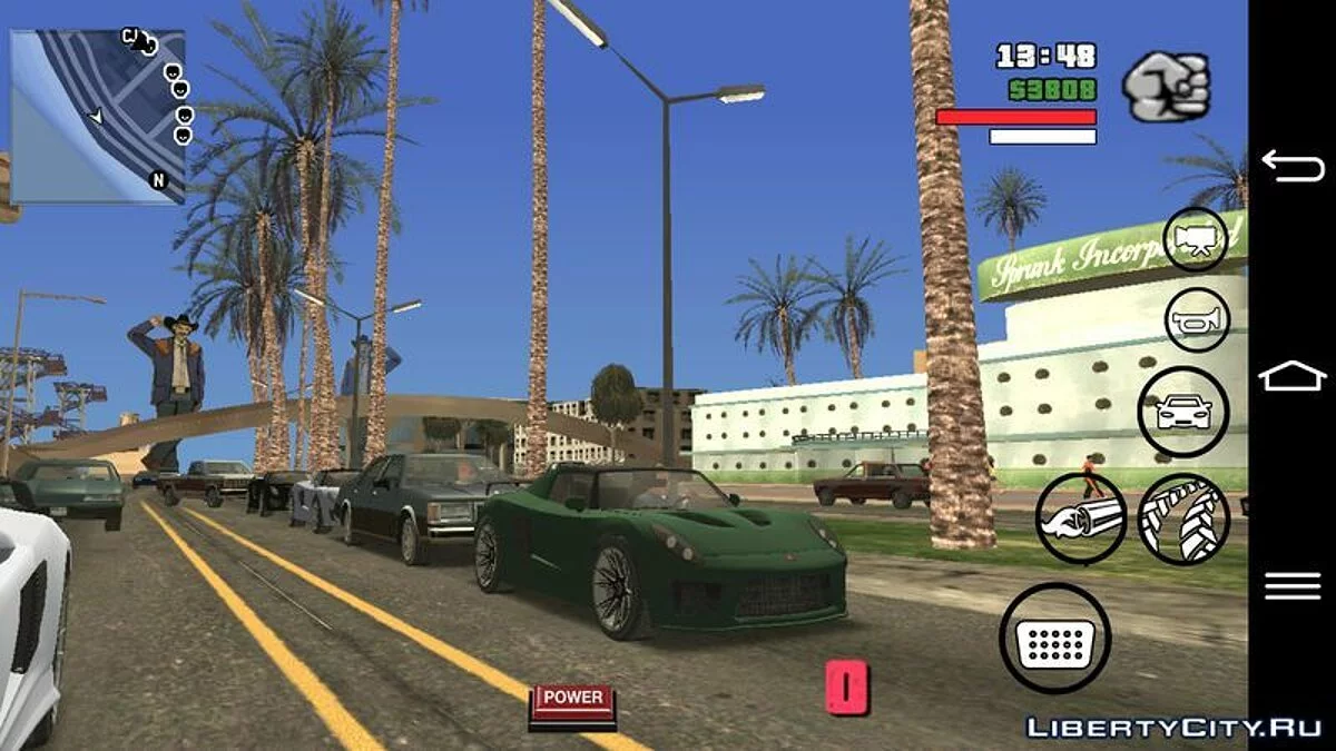 Los Santos mis à jour / GTA San Andreas (iOS, Android)