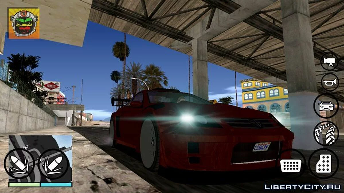 Radar like in GTA Online / GTA San Andreas (iOS, Android)