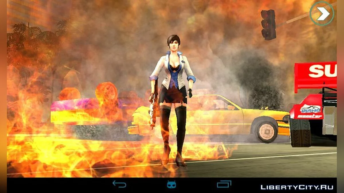 Effets réalistes / GTA San Andreas (iOS, Android)