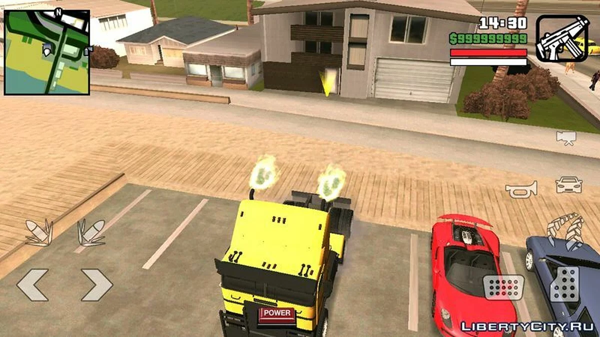 نيترو خاص / GTA سان أندرياس (iOS، أندرويد)