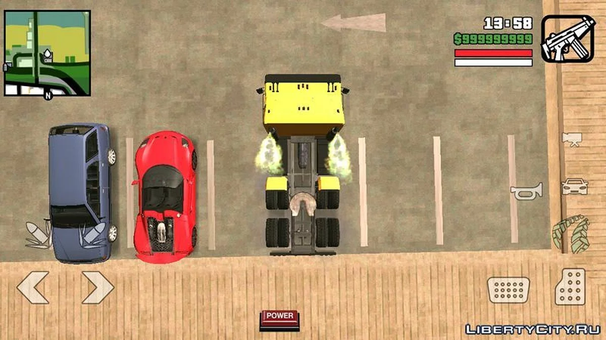 نيترو خاص / GTA سان أندرياس (iOS، أندرويد)