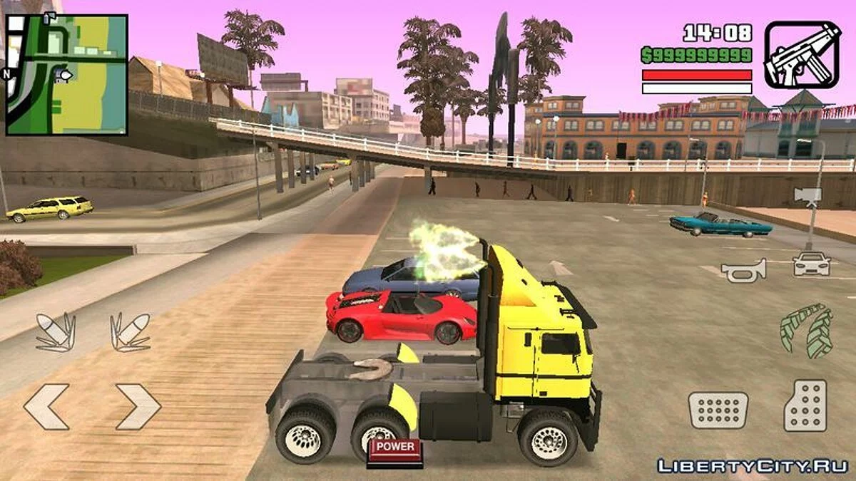 نيترو خاص / GTA سان أندرياس (iOS، أندرويد)