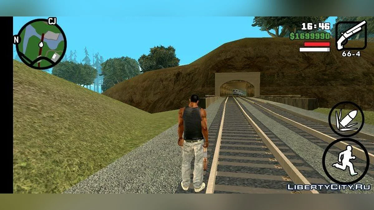 Mapa completo desde o início do jogo / GTA San Andreas (iOS, Android)