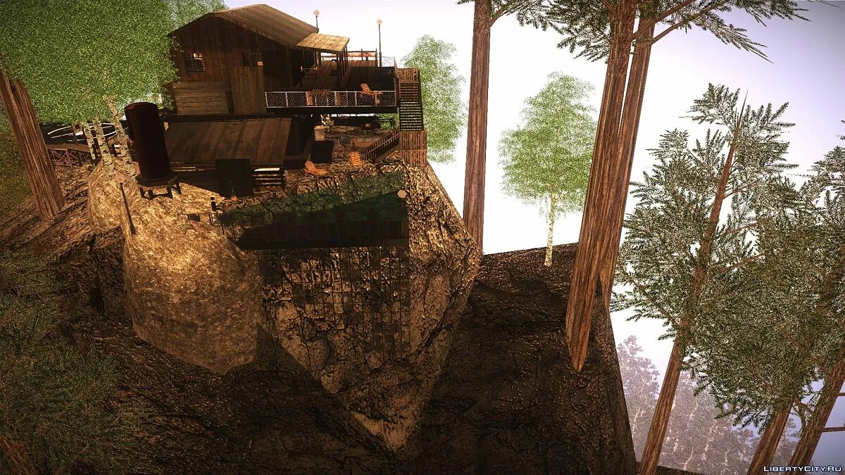 Cottage on Mount Chiliad / GTA San Andreas (iOS, Android)
