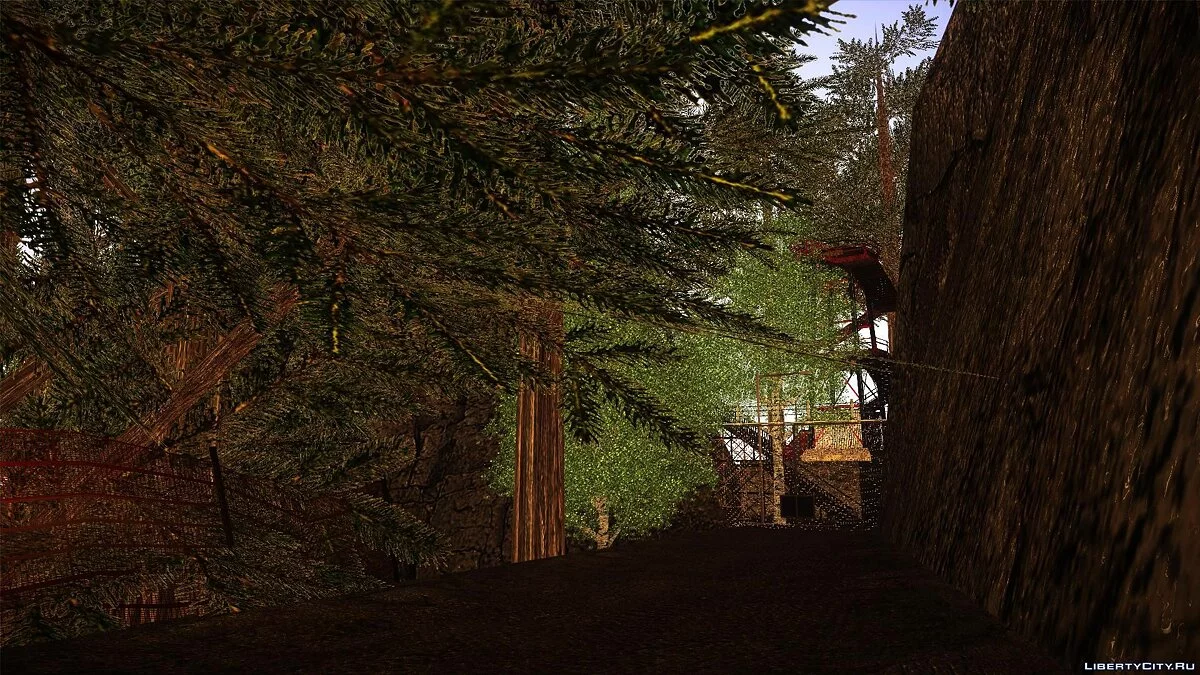 Cottage on Mount Chiliad / GTA San Andreas (iOS, Android)