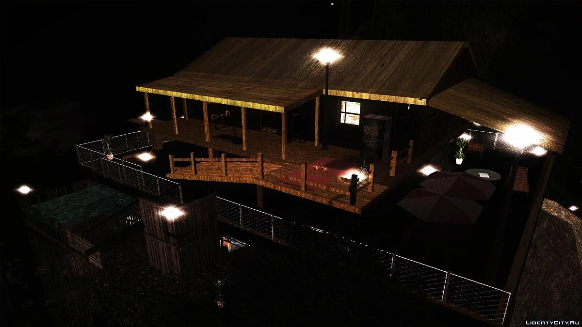 Cottage on Mount Chiliad / GTA San Andreas (iOS, Android)