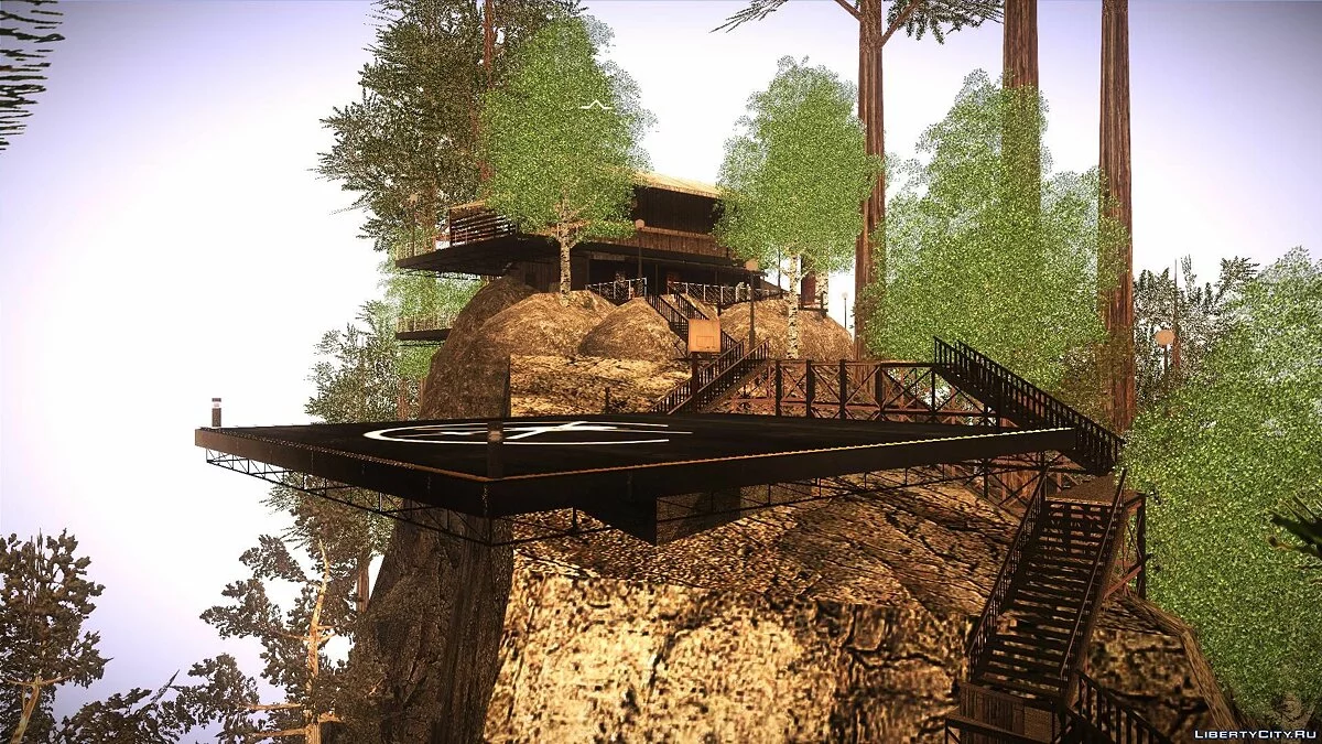 Cottage on Mount Chiliad / GTA San Andreas (iOS, Android)