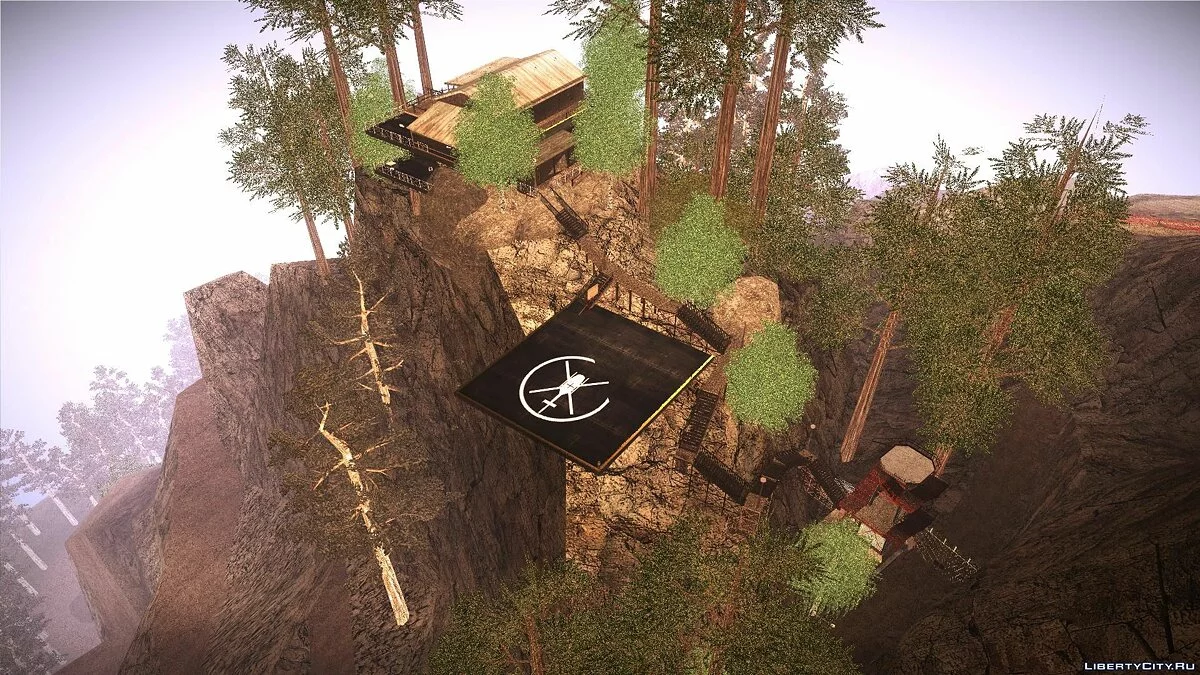 Cottage on Mount Chiliad / GTA San Andreas (iOS, Android)