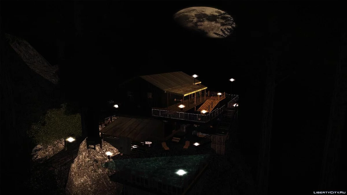 Cottage on Mount Chiliad / GTA San Andreas (iOS, Android)