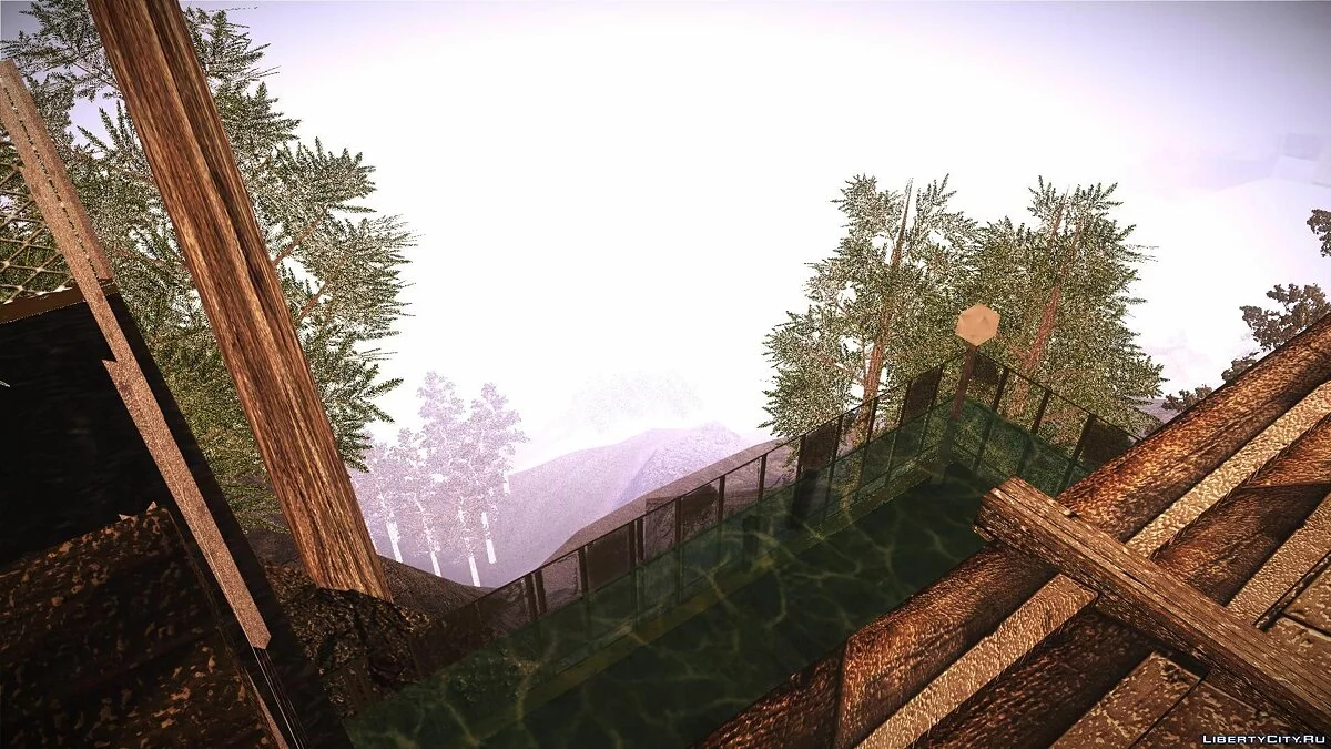 Cottage on Mount Chiliad / GTA San Andreas (iOS, Android)