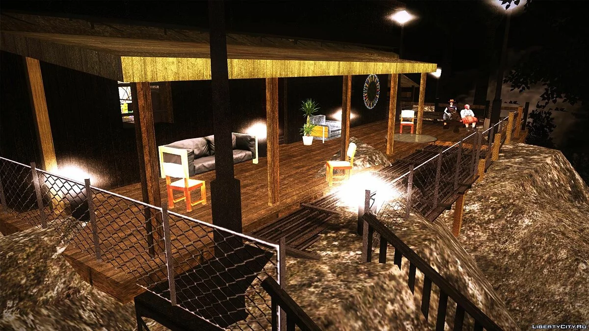 Cottage on Mount Chiliad / GTA San Andreas (iOS, Android)