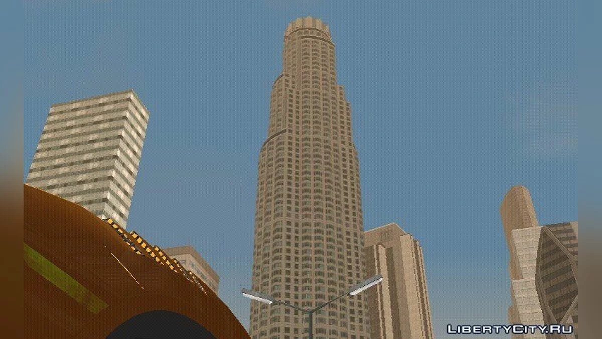Maze Bank Tower from GTA 5 / GTA San Andreas (iOS, Android)