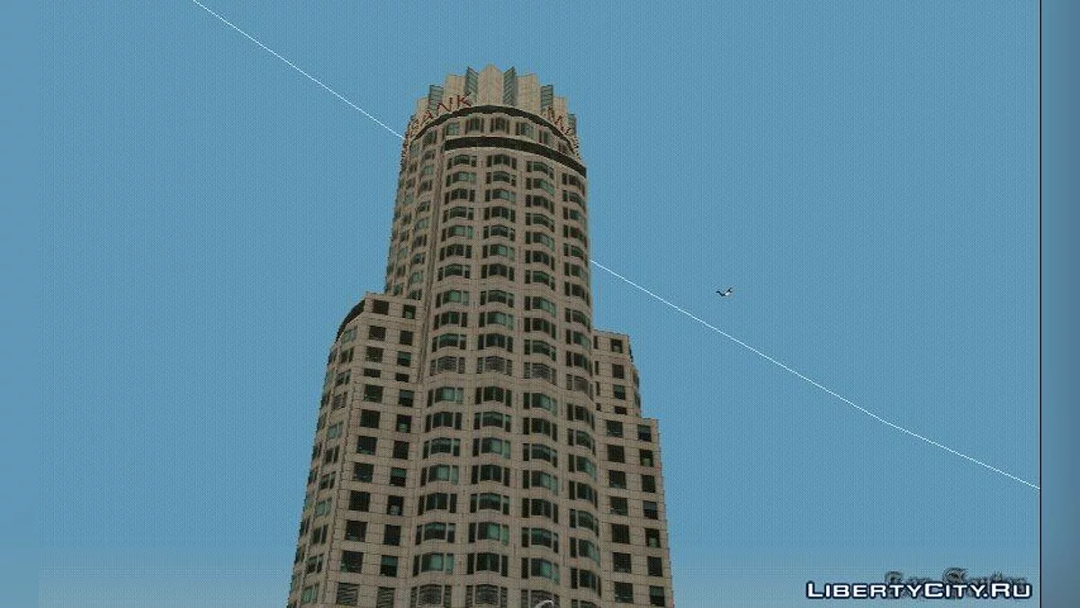 Maze Bank Tower from GTA 5 / GTA San Andreas (iOS, Android)