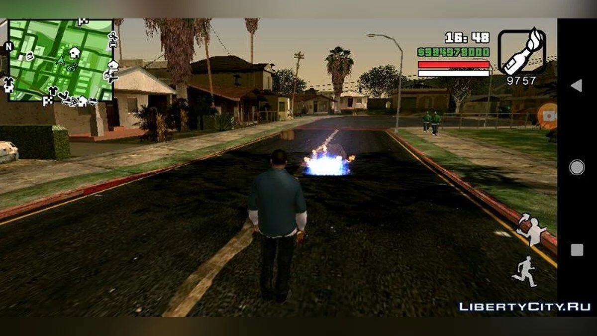 Effects like in GTA 5 / GTA San Andreas (iOS, Android)
