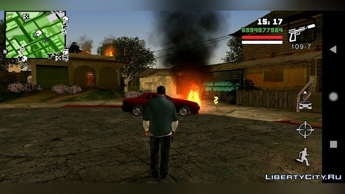 Effects like in GTA 5 / GTA San Andreas (iOS, Android)