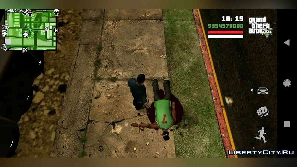Effects like in GTA 5 / GTA San Andreas (iOS, Android)