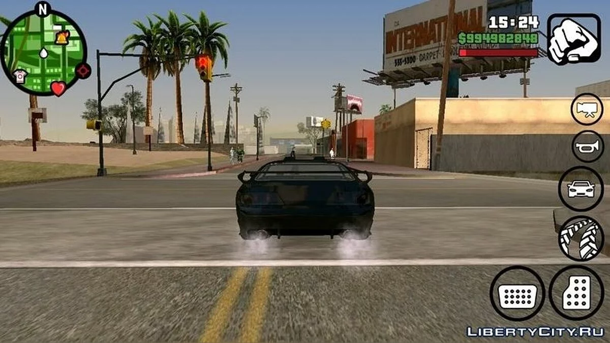 Реалістичний Timecyc / GTA San Andreas (iOS, Android)