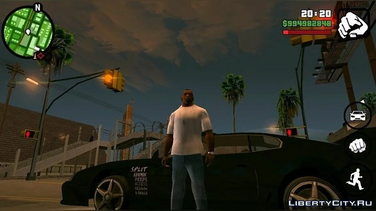 Реалістичний Timecyc / GTA San Andreas (iOS, Android)