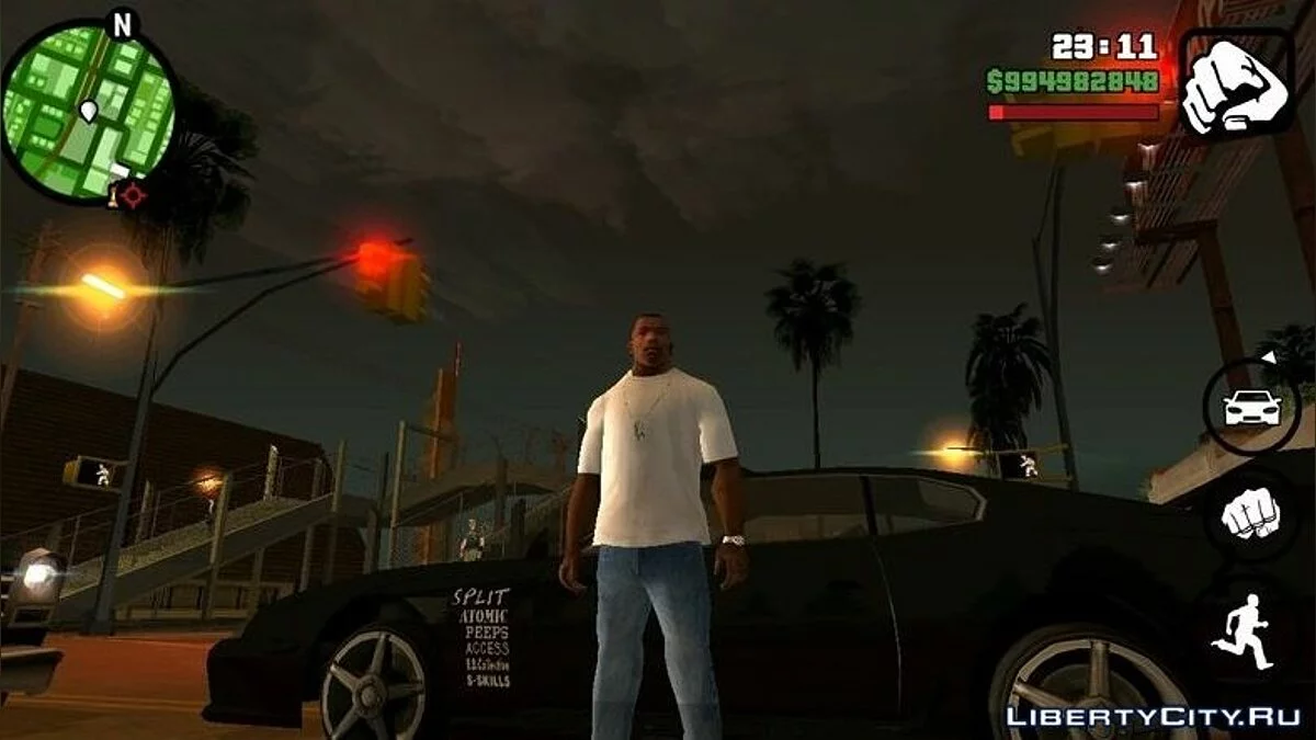 Реалістичний Timecyc / GTA San Andreas (iOS, Android)
