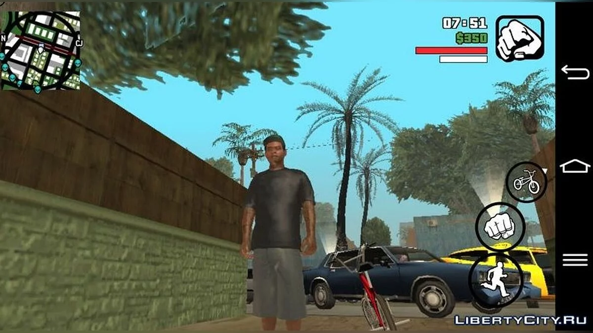Рослинність з GTA 5 V2 / GTA San Andreas (iOS, Android)