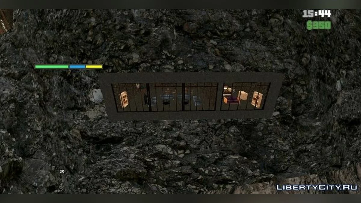 House for Saving on Mount Chiliad / GTA San Andreas (iOS, Android)