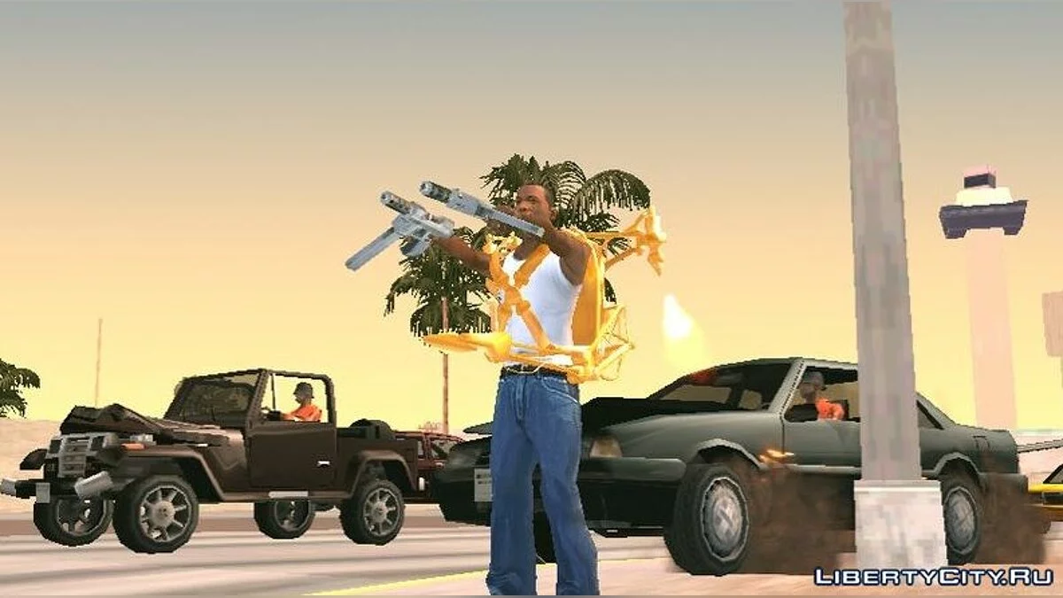 Jetpack Dourado (apenas DFF) / GTA San Andreas (iOS, Android)