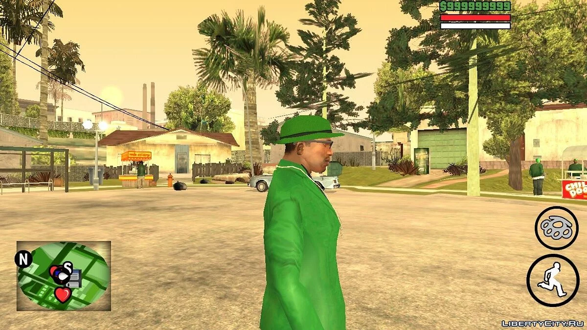 Новые объекты на Grove Street (PC & Android) / GTA San Andreas (iOS, Android)