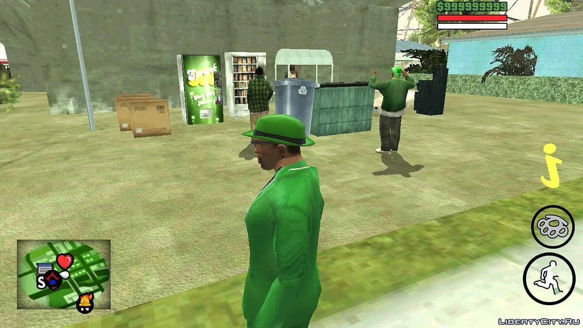 Новые объекты на Grove Street (PC & Android) / GTA San Andreas (iOS, Android)