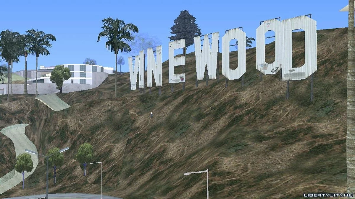 Vinewood Sign from GTA 5 / GTA San Andreas (iOS, Android)