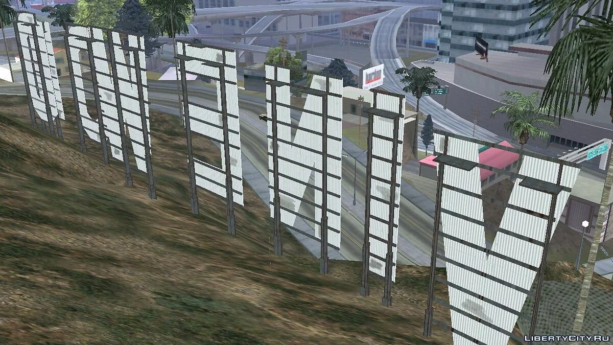Vinewood Sign from GTA 5 / GTA San Andreas (iOS, Android)