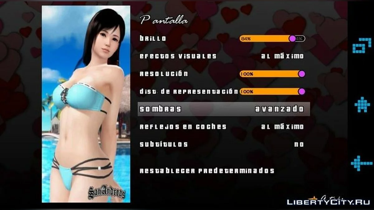 Menu e Tela de Carregamento em Estilo Kokoro HD V3 / GTA San Andreas (iOS, Android)