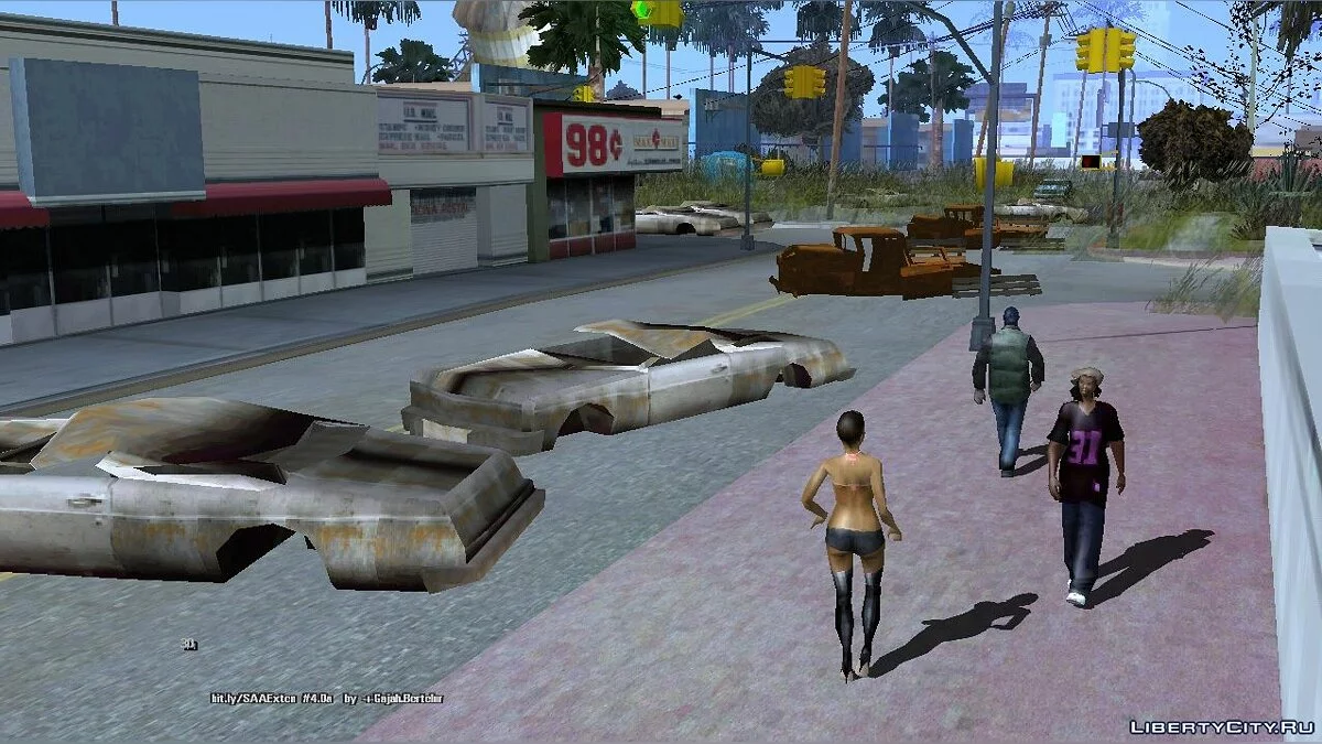 Новий Гантон (Зомбі-апокаліпсис) / GTA San Andreas (iOS, Android)
