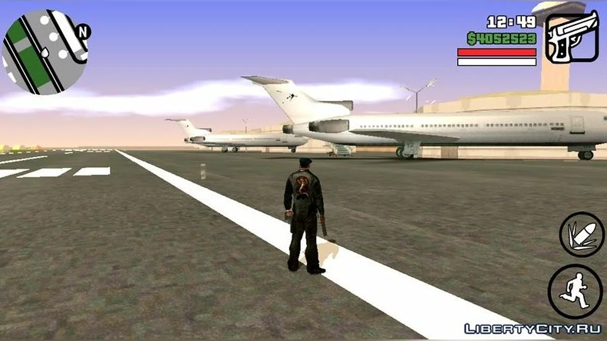 Літаки в аеропорту, як у бета-версії / GTA San Andreas (iOS, Android)