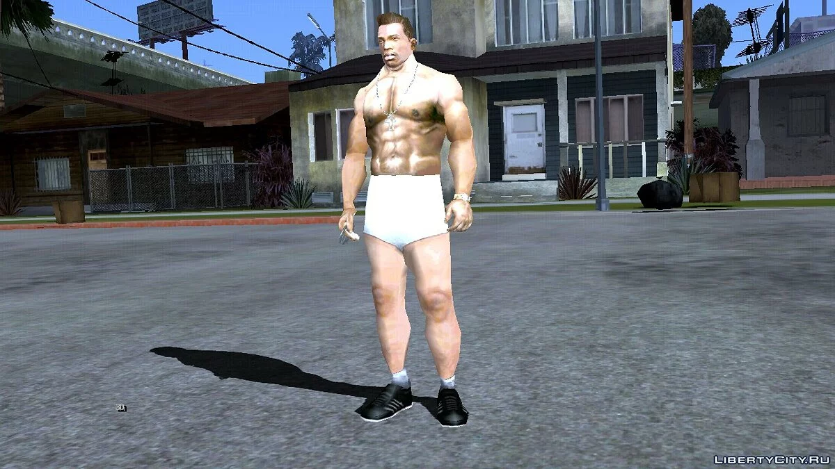 CJ الأبيض / GTA سان أندرياس (iOS، أندرويد)